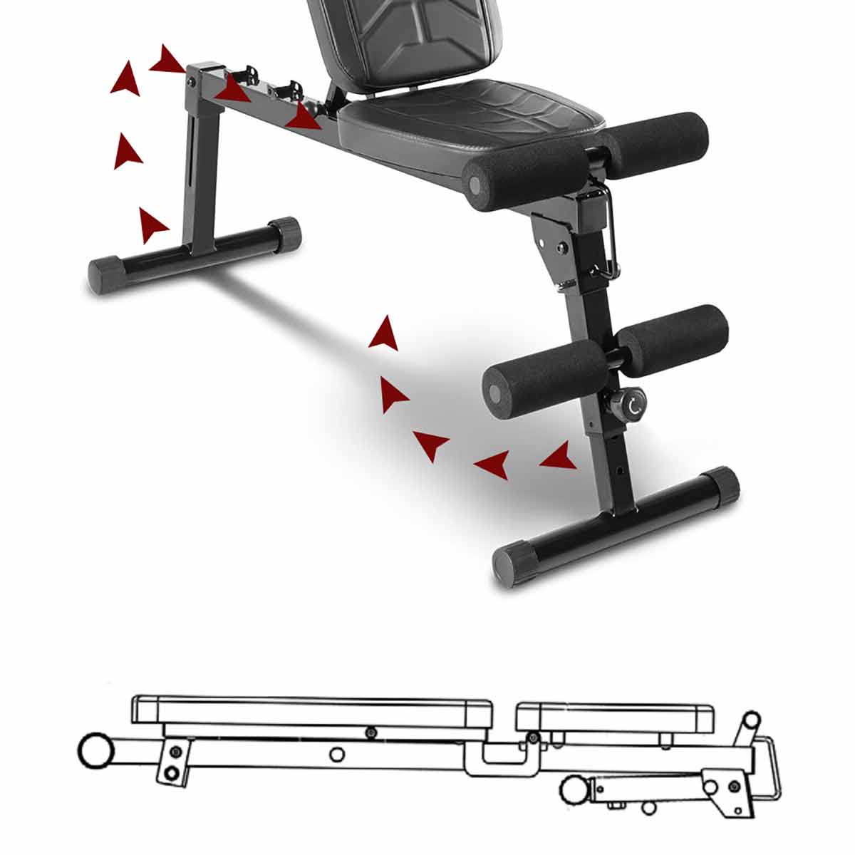 Marcy Pro Utility Weight Bench
