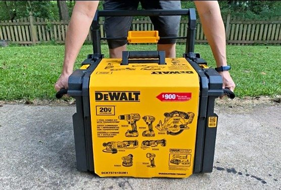 DeWALT DCKTS781D2M1 20V MAX Cordless Li-Ion 7 Tool Combo Kit wTough System
