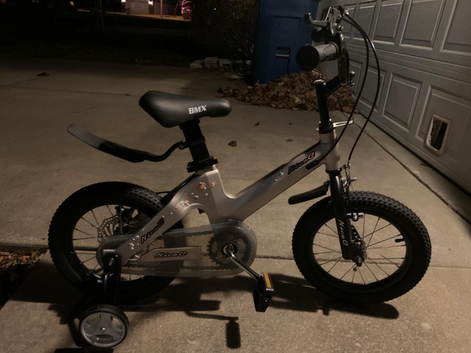 【Sports&Outdoors】Training Wheel Bike, Kids Bike Boys Girls, BMX Mountain with Dual Disc Brake 12-14-16-18 inch