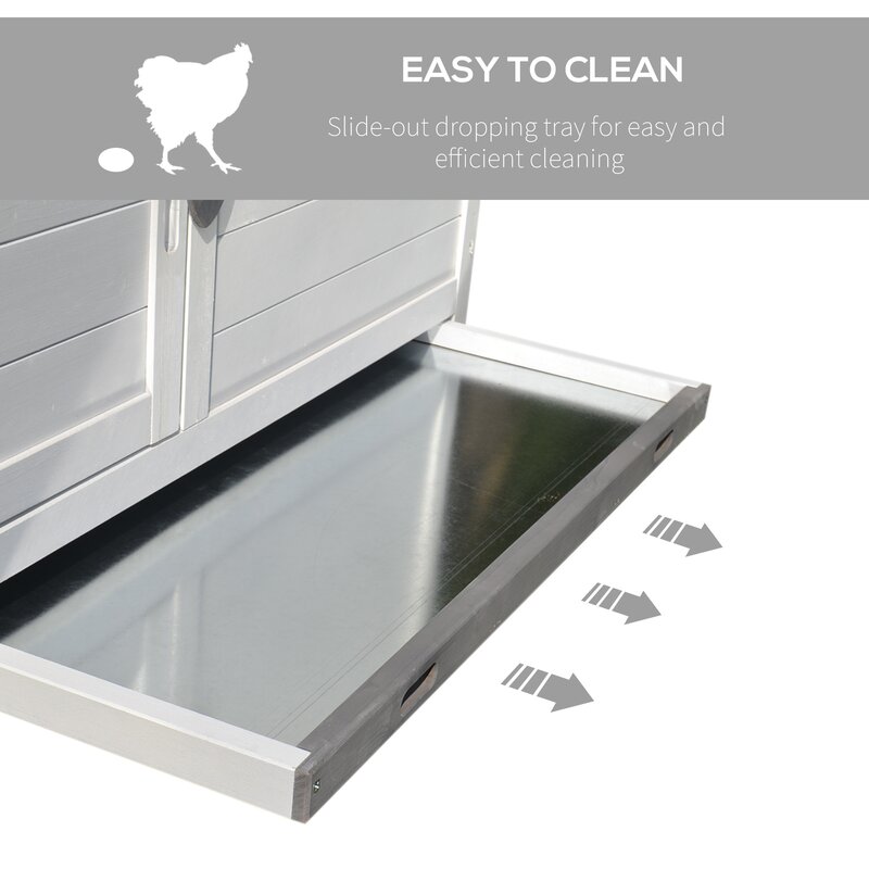 【Pet】Camas Chicken Coop with Chicken Run For Up To 3 Chickens