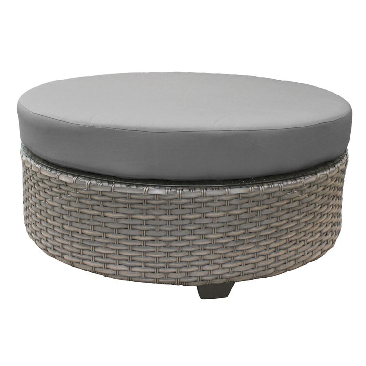 【Home&Garden】Merlyn High-Density Polyethylene (HDPE) Wicker 10 - Person Seating Group with Cushions