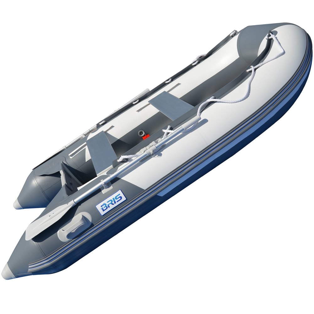 【Sports&Outdoors】10.8 ft Inflatable Boat Inflatable Rafting Fishing Dinghy Tender Pontoon Boat