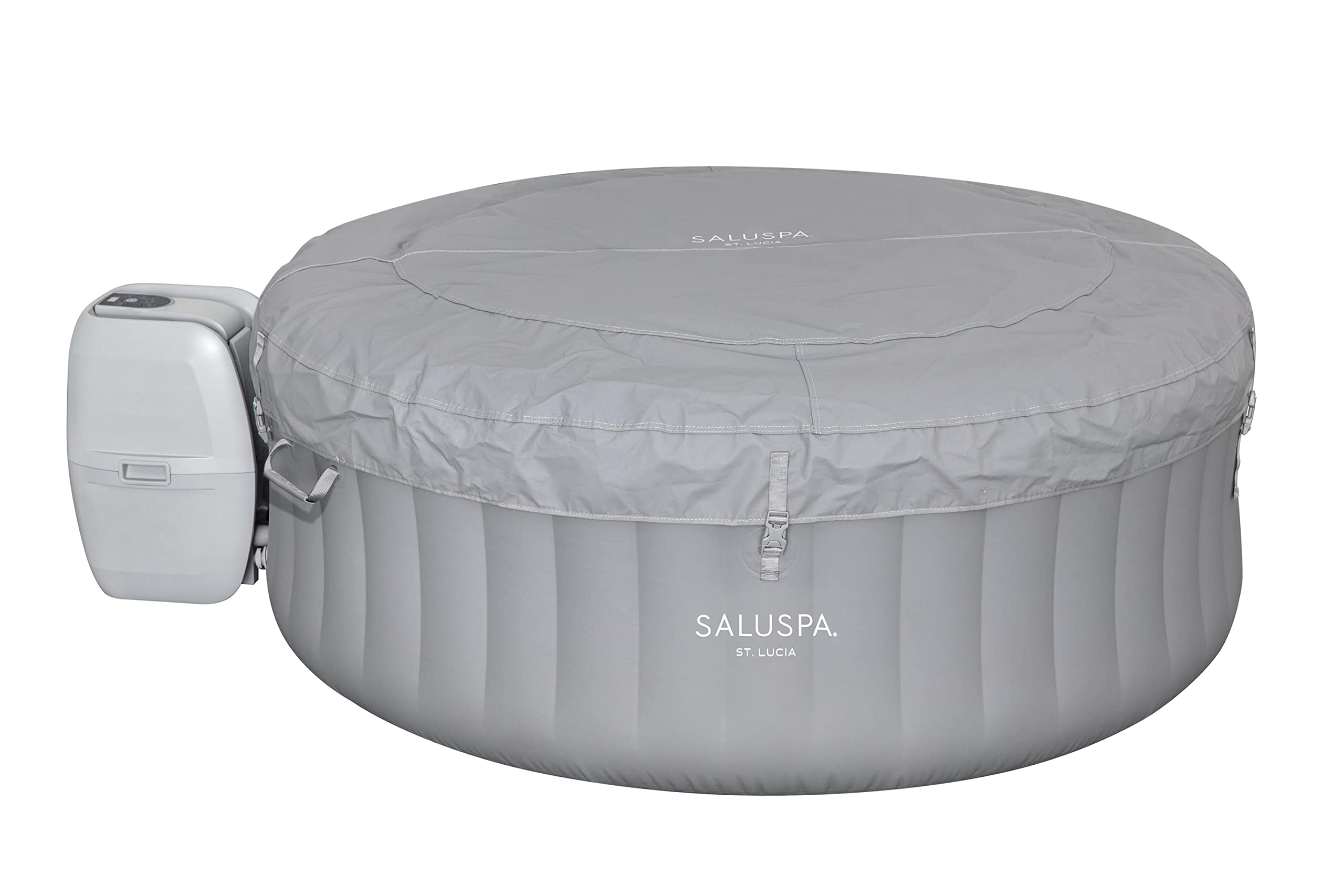 【Sports&Outdoors】SaluSpa 67x261.70m x 66cm St.Lucia AirJet Spas & Accessories, Gray