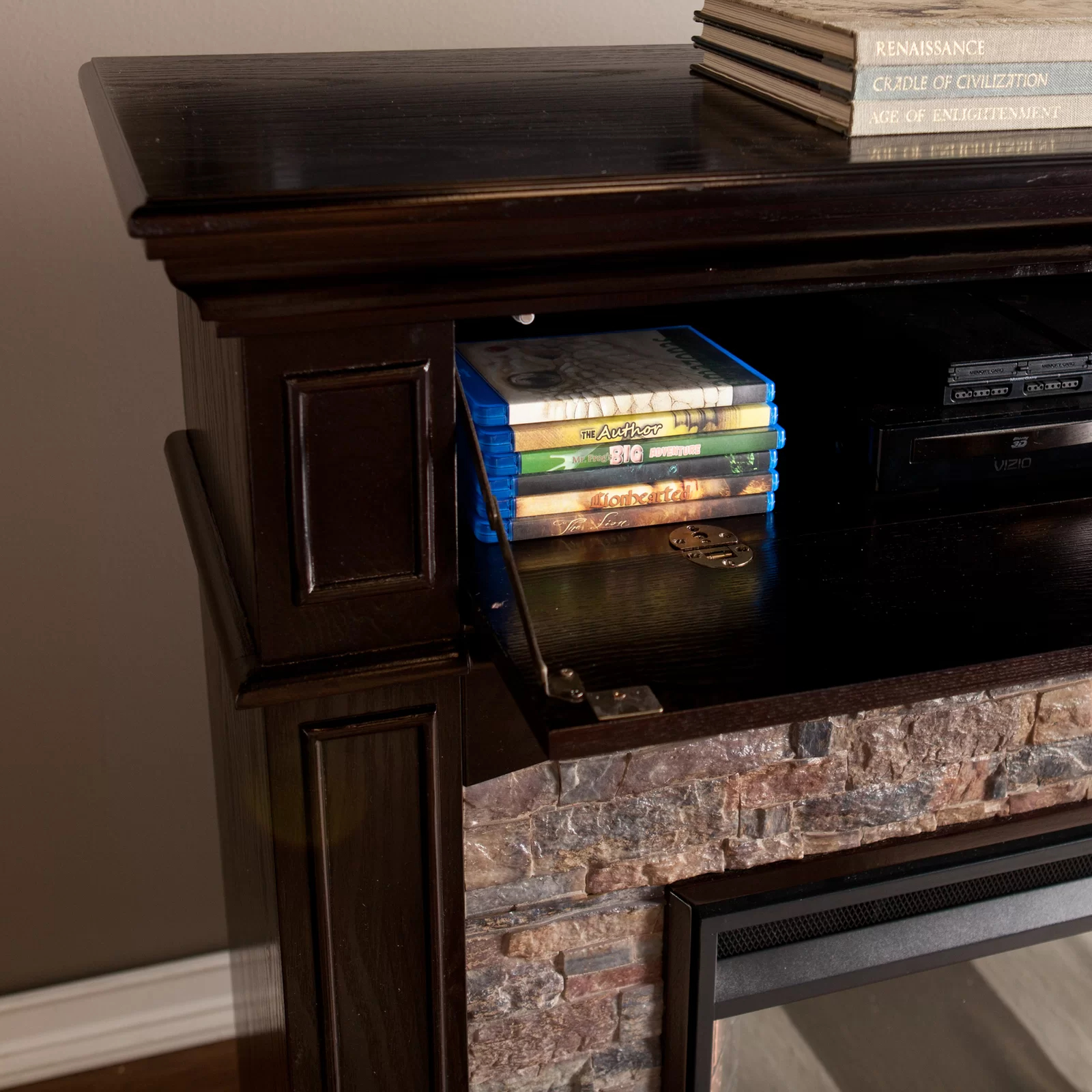 【Home Improvement】Codd 45.5'' W Electric Fireplace
