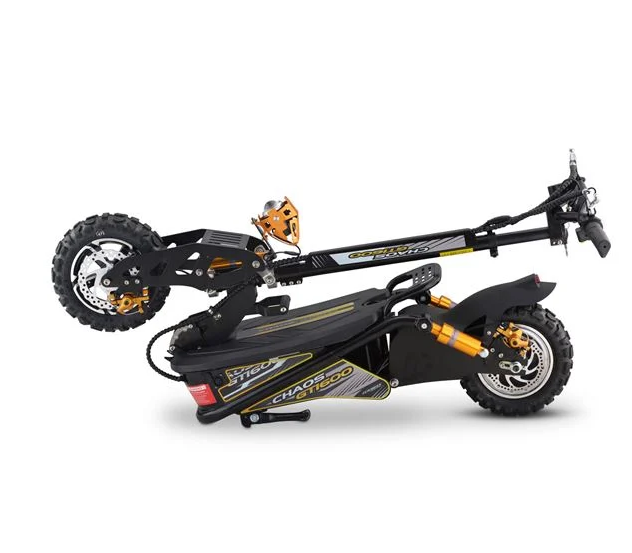 UberScoot 1600w 48v Electric Scooter, Black, Large genannt