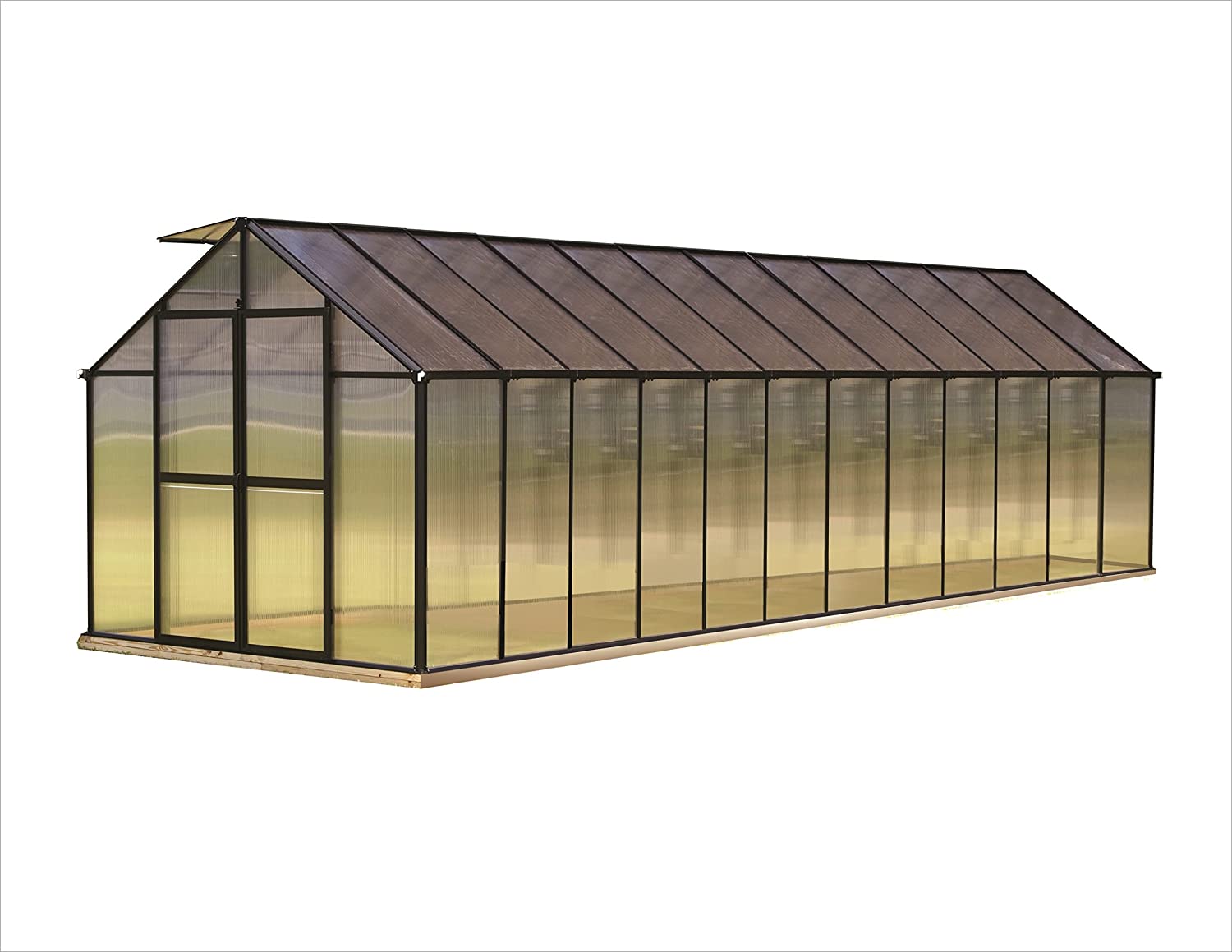 【Home&Garden】Greenhouse, 8' x 12', Black