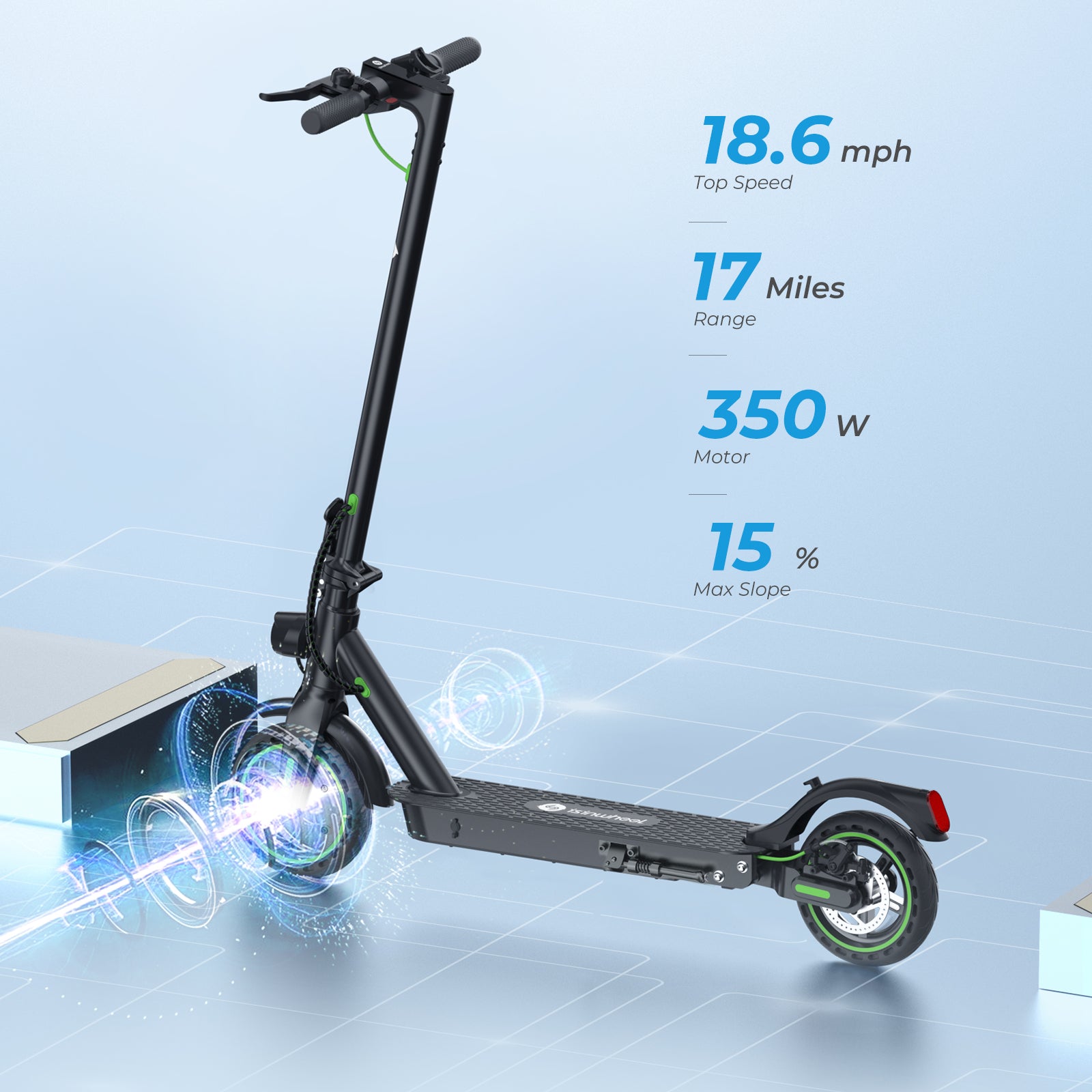 【Sports&Outdoors】S9Pro Electric Scooter 350W