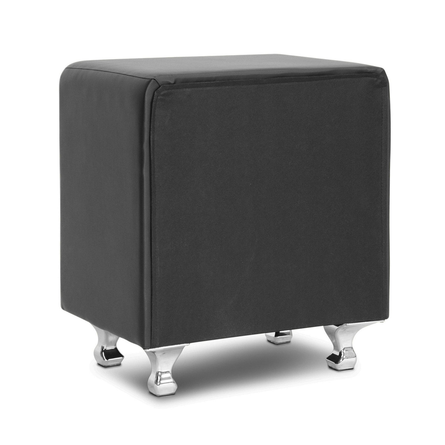 【Furniture】Stella Crystal Tufted Upholstered Modern Nightstand