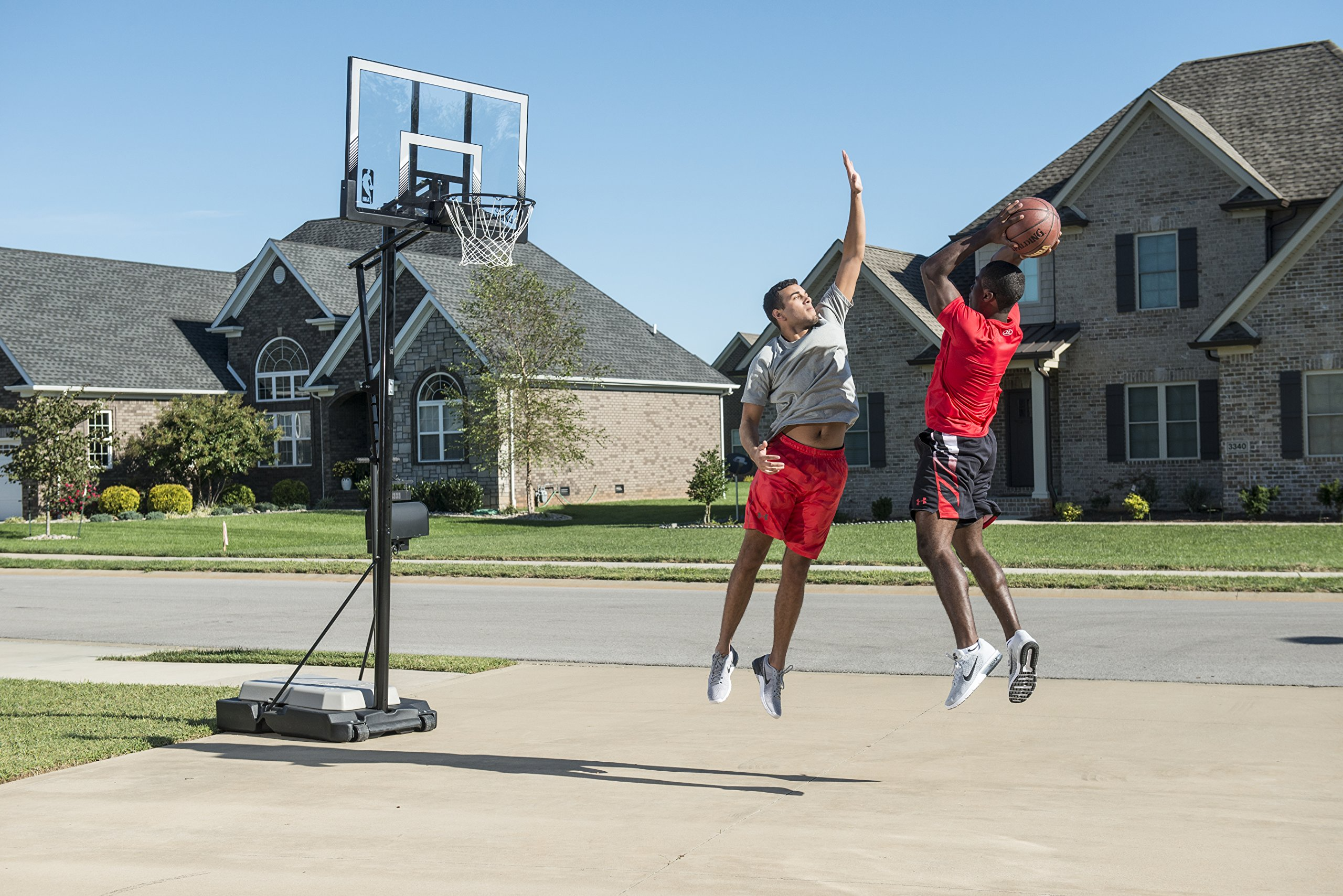 【Sports&Outdoors】Spalding Ultimate Hybrid Jr Portable Basketball System