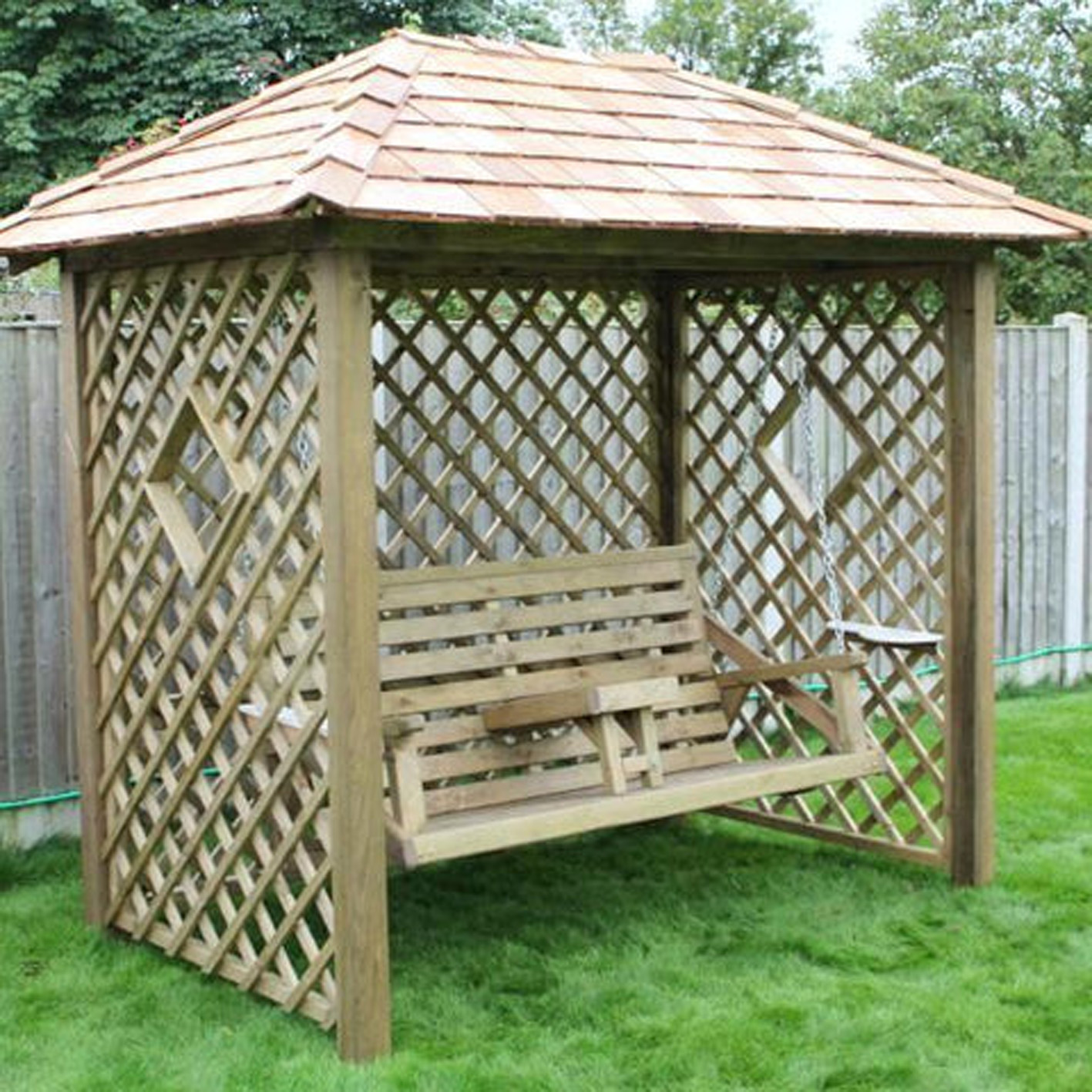 【Home&Garden】Heritage Garden Swing (Natural Finish)