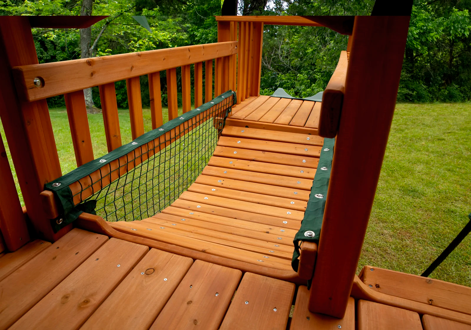 【Baby&Kids】Treasure Trove I Swing Set with Wood Roof