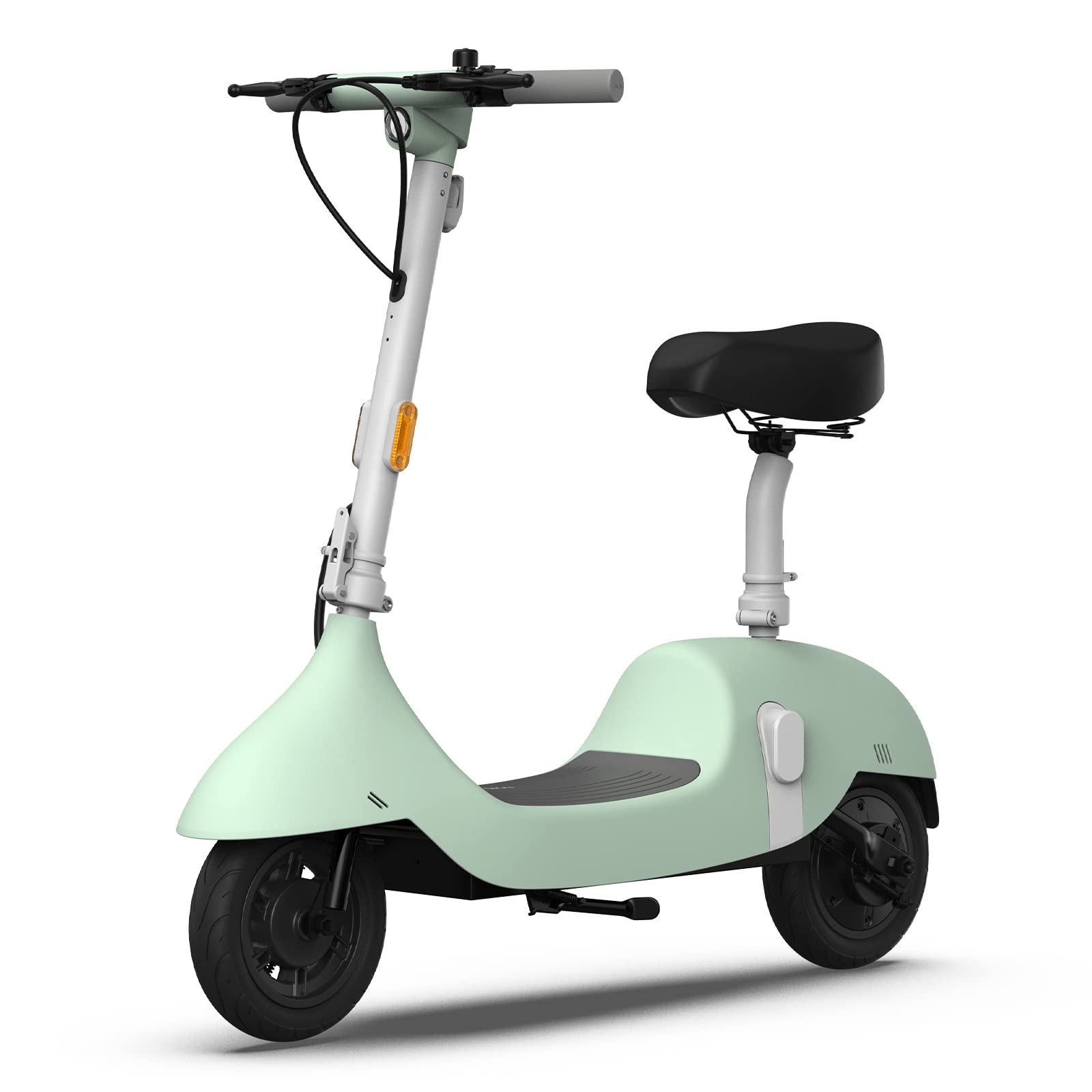 【Sports&Outdoors】Electric Scooter with Seat, Up to 25-34 Miles Range & 15.5MPH