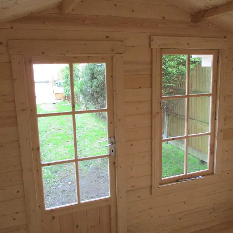 【Home&Garden】7 x 10 Ft Tongue and Groove Summer House