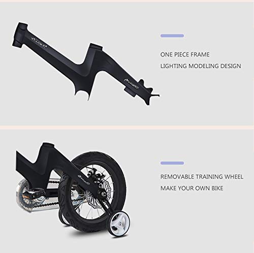 【Sports&Outdoors】Training Wheel Bike, Kids Bike Boys Girls, BMX Mountain with Dual Disc Brake 12-14-16-18 inch
