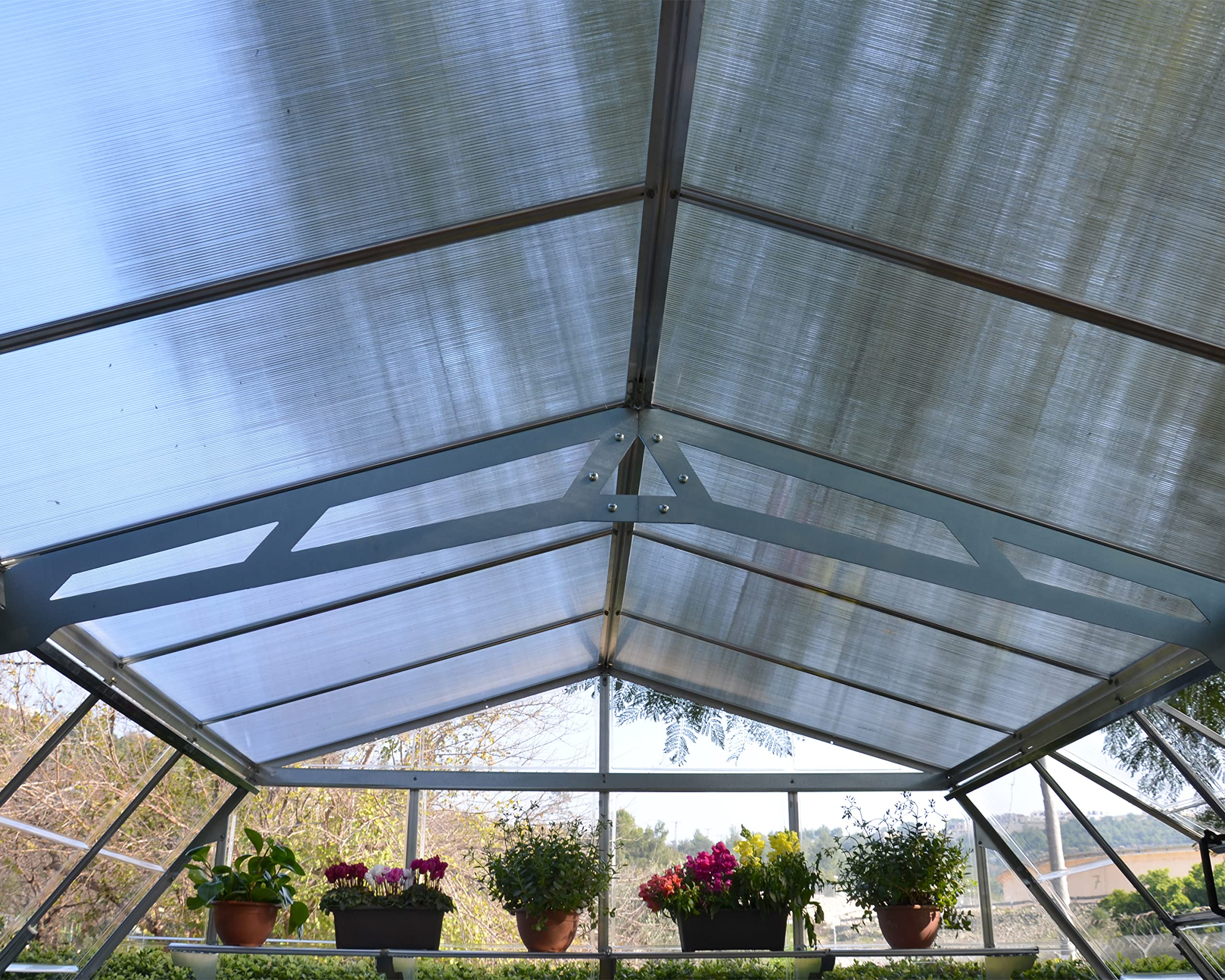 【Home&Garden】Greenhouse, 12 x 12 x 9, Silver