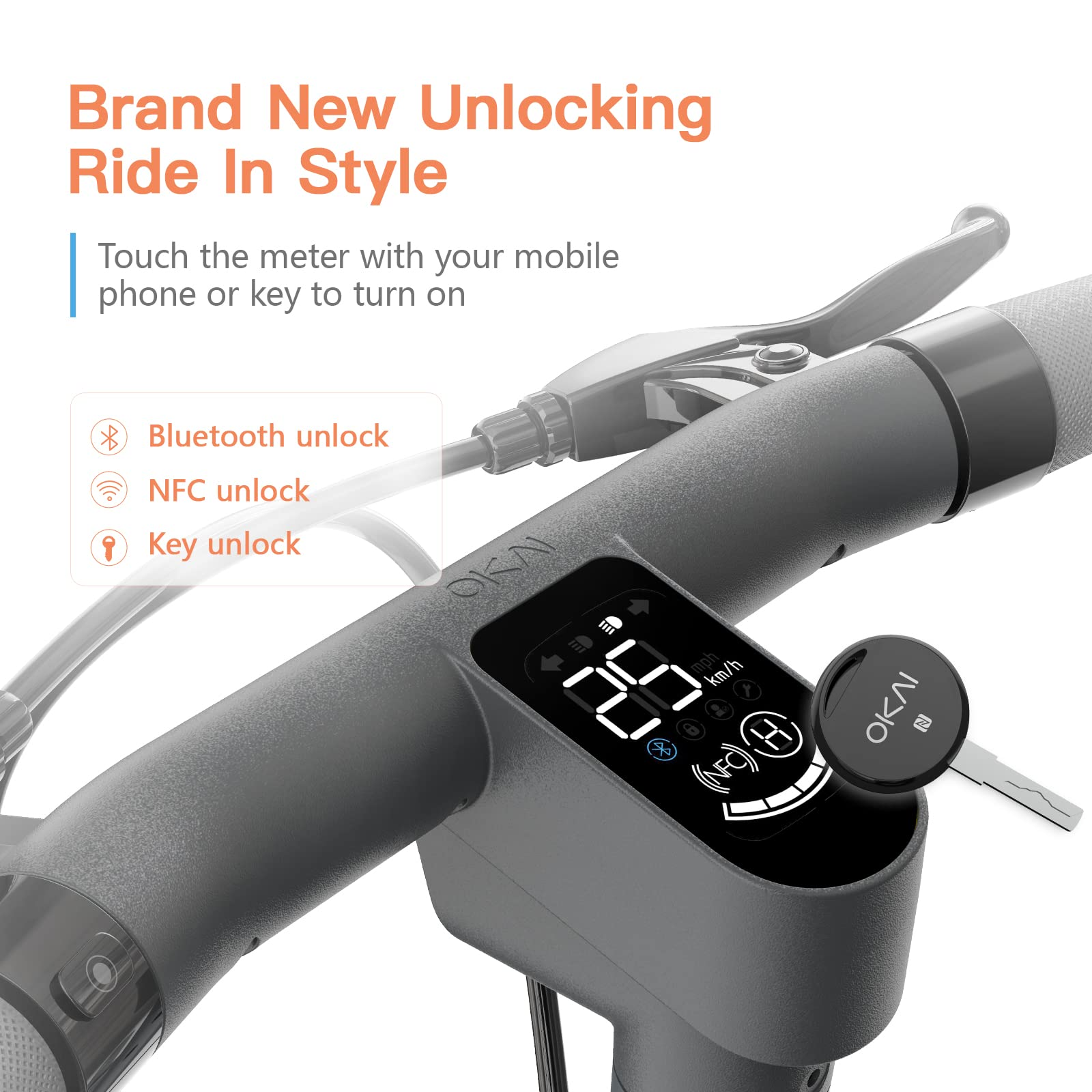 【Sports&Outdoors】Electric Scooter with Seat, Up to 25-34 Miles Range & 15.5MPH