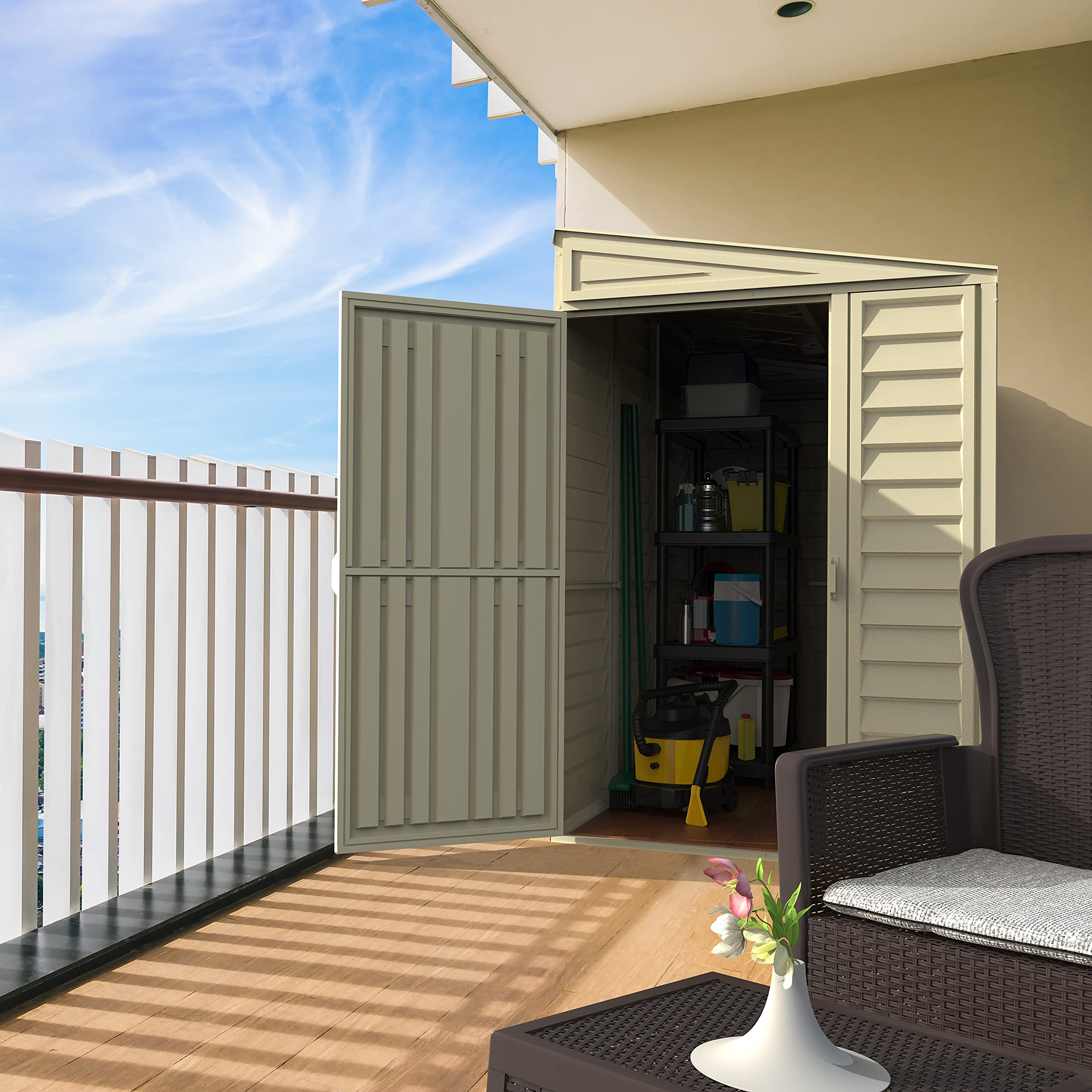 【Storage Shed】SideMate 4’x8’