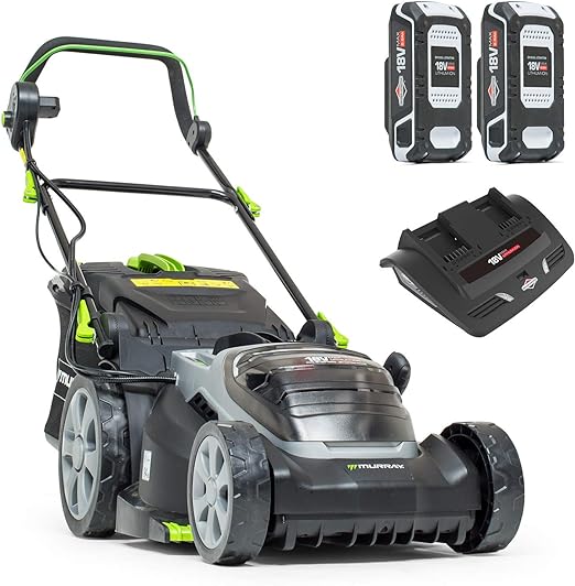 Murray 2x18V (36V) Li-Ion 37cm Cordless Lawn Mower IQ18WM37
