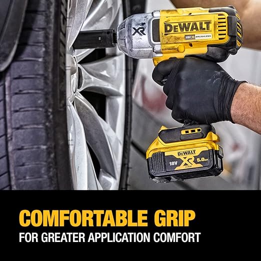 DEWALT DCF899N-XJ, 18 V XR Brushless 1/2 Inch High Torque Impact Wrench (950 Nm), Bare Unit, Yellow/Black