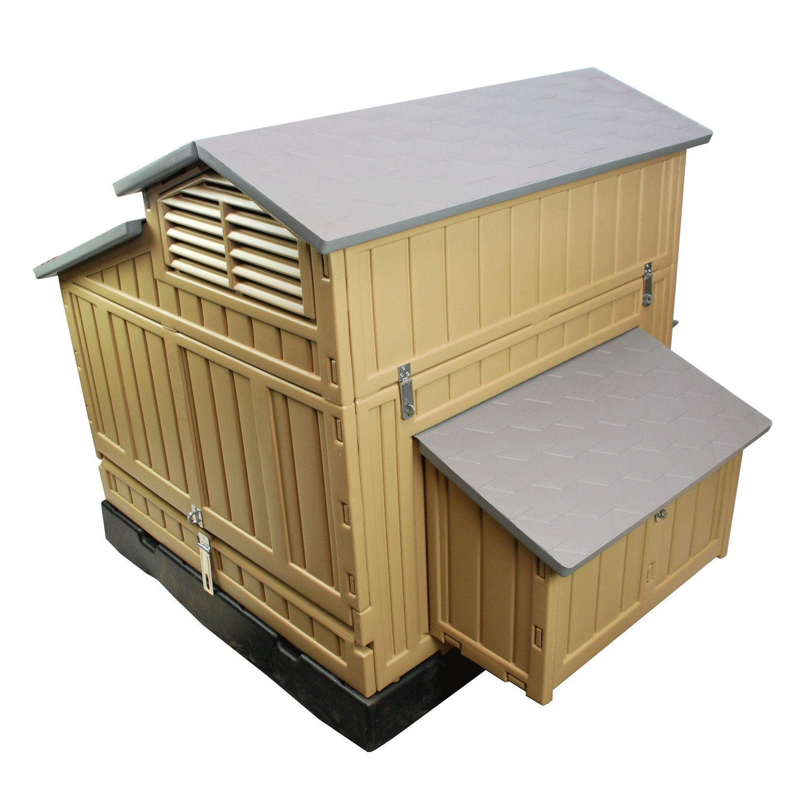 【Pet】Large Chicken Coop Backyard Hen House 4-6 Large 6-12 Bantams