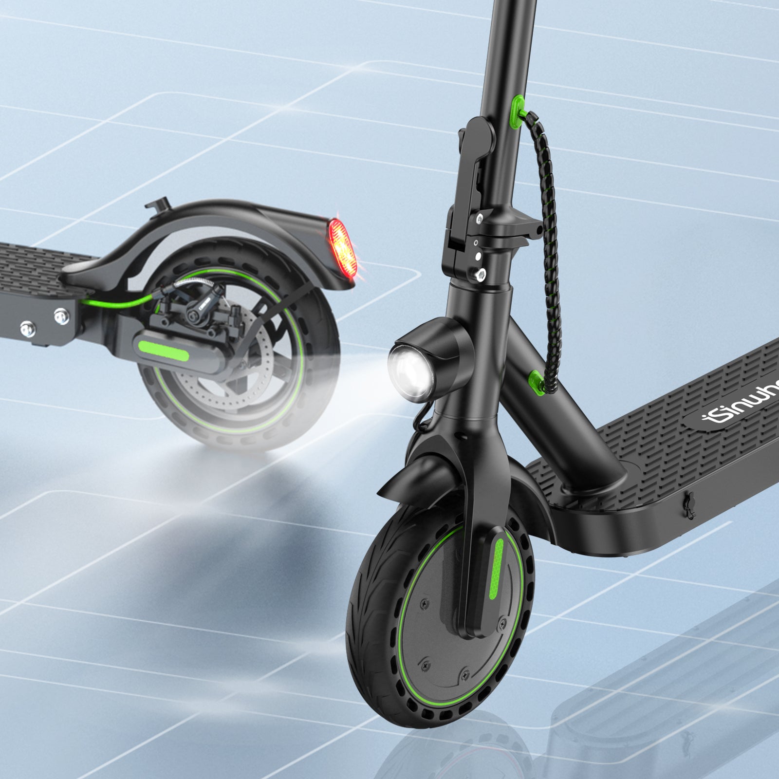 【Sports&Outdoors】S9Pro Electric Scooter 350W