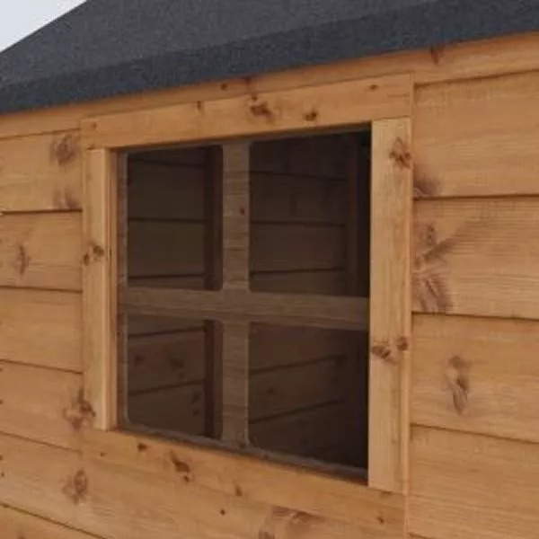 【Baby&Kids】Mercia 12 x 5ft Wooden Poppy Playhouse including Tower & Slide