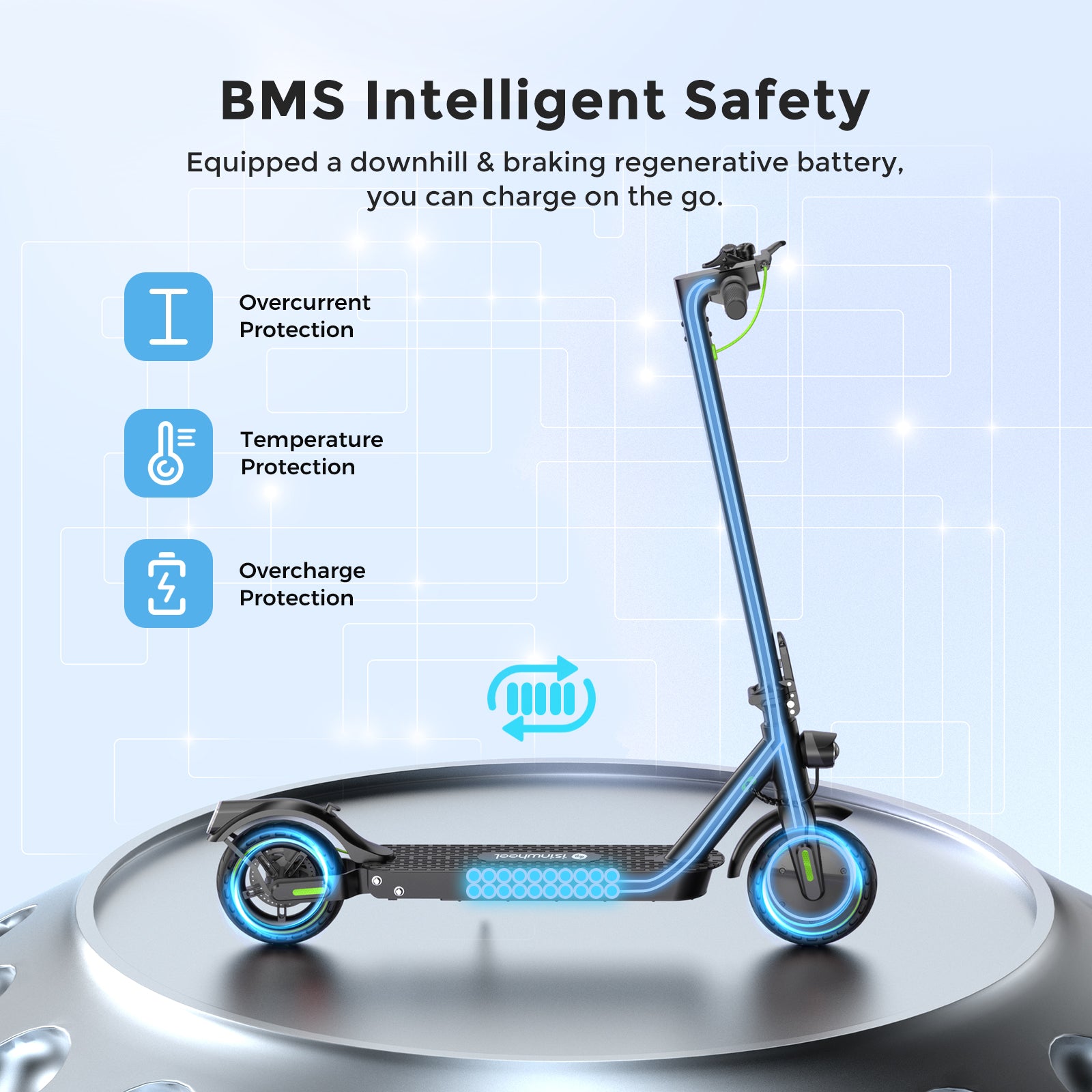 【Sports&Outdoors】S9Pro Electric Scooter 350W