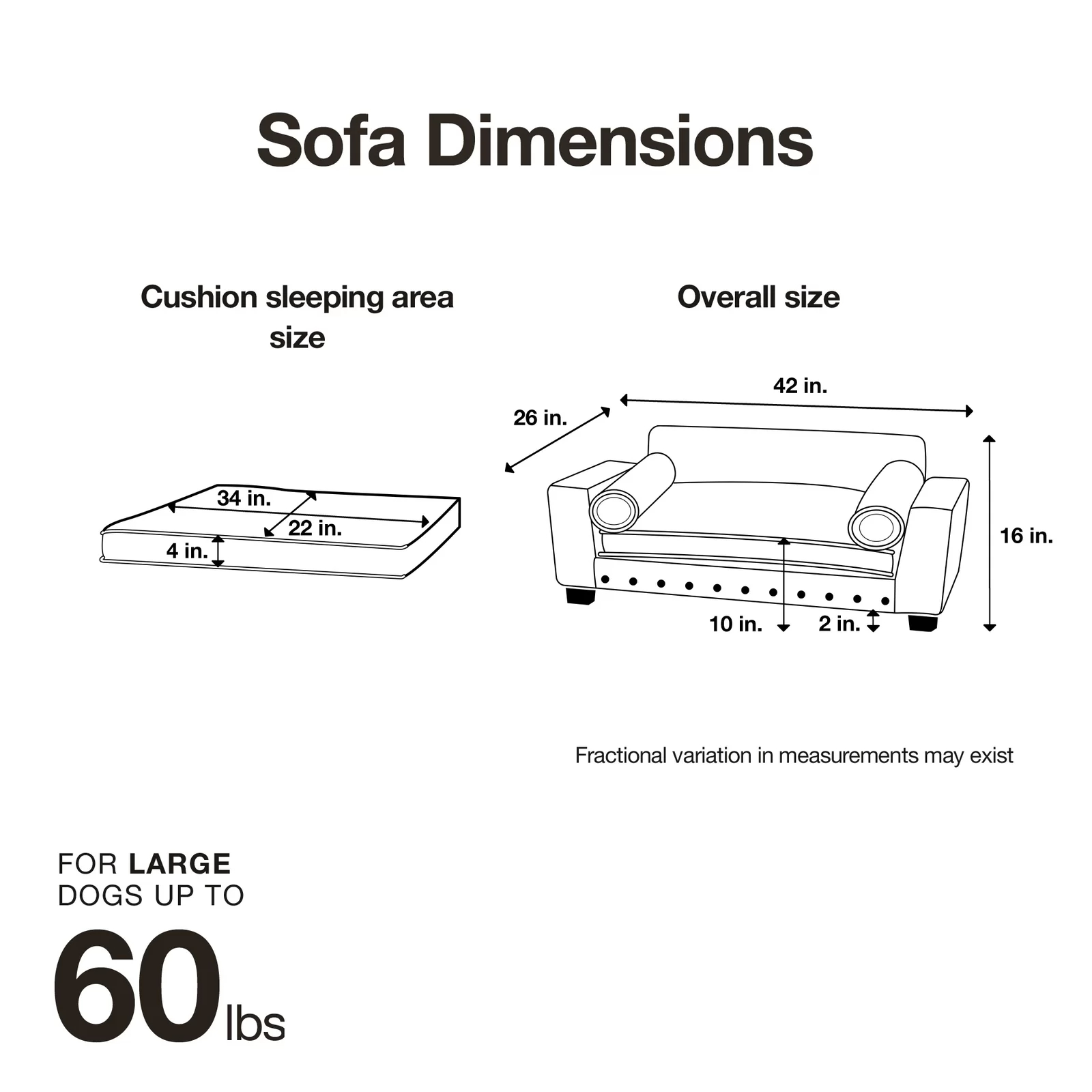 【Pet】Oberle Dog Sofa