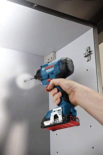 Bosch Professional 18V System Cordless Combination Drill Set GSB 18 V-55 GDR 18V-200