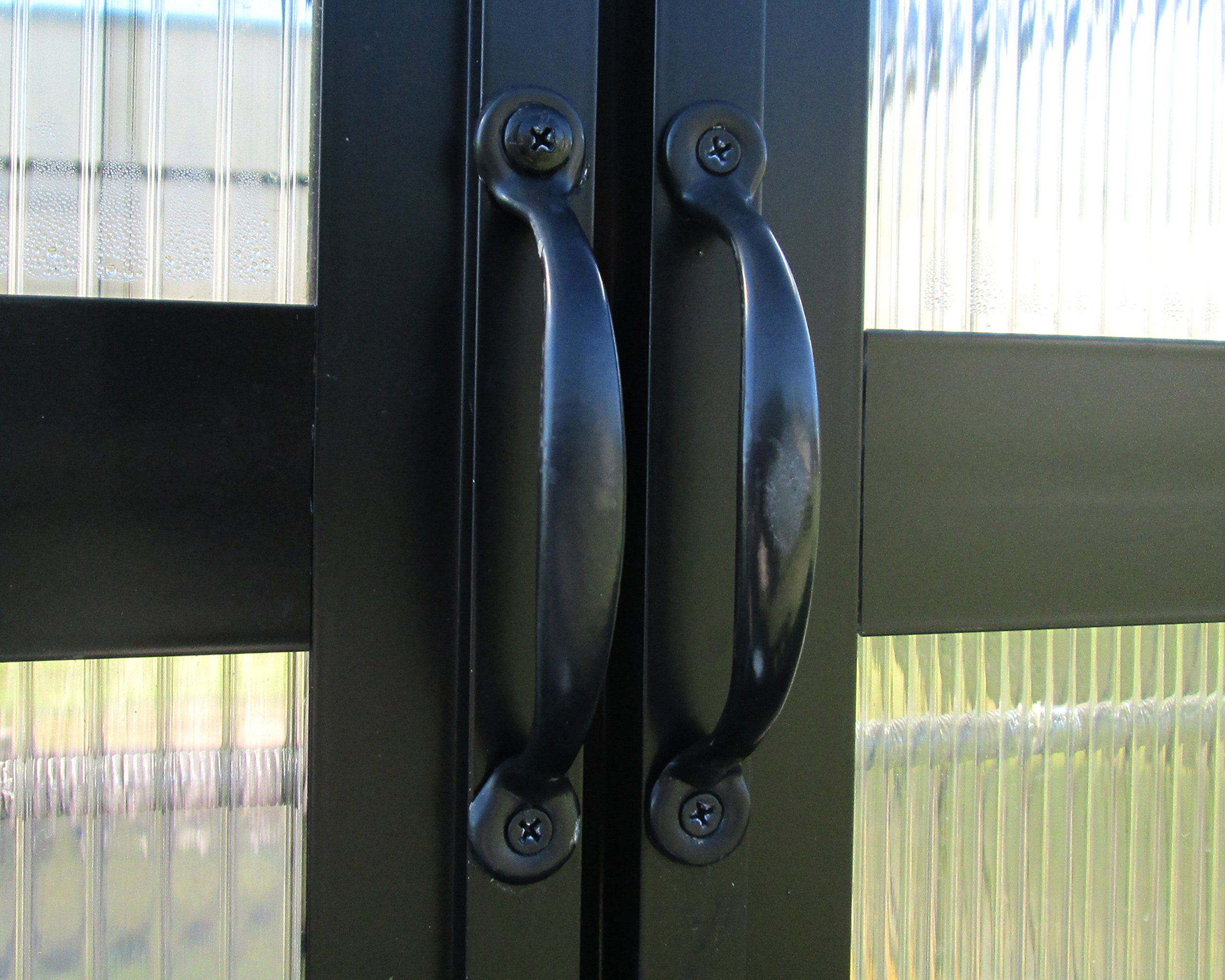 【Home&Garden】Greenhouse, 8' x 12', Black