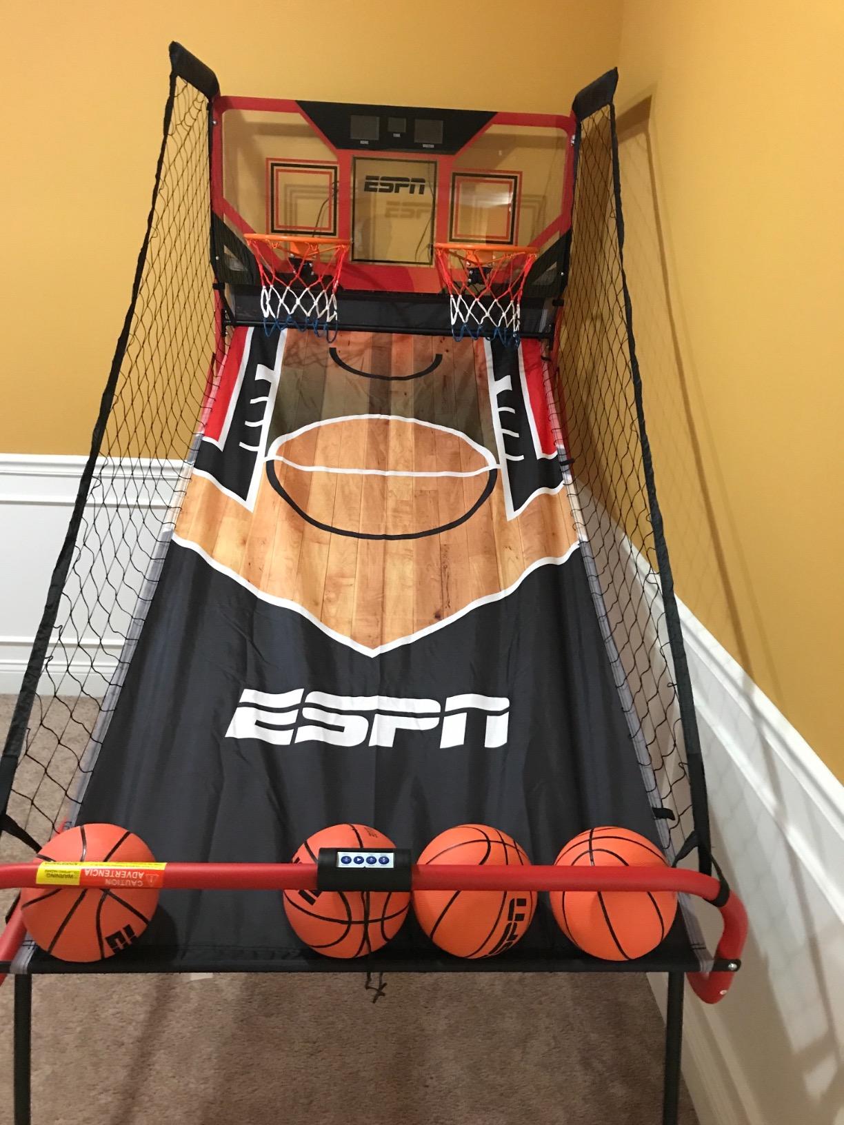 【Sports&Outdoors】2 Player Space Saving Arcade Basketball