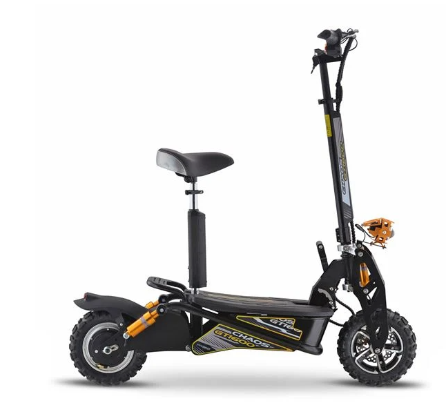 UberScoot 1600w 48v Electric Scooter, Black, Large genannt