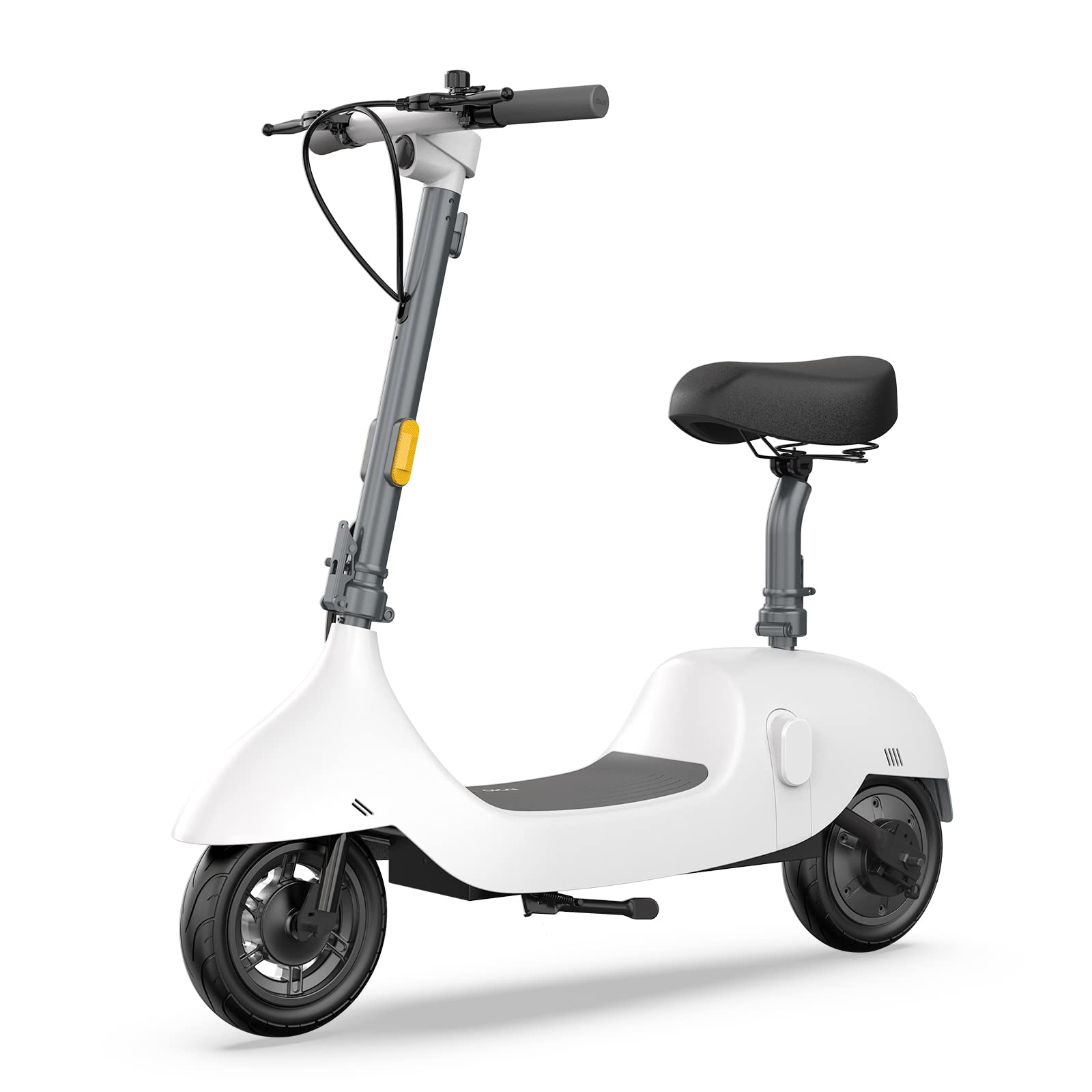 【Sports&Outdoors】Electric Scooter with Seat, Up to 25-34 Miles Range & 15.5MPH