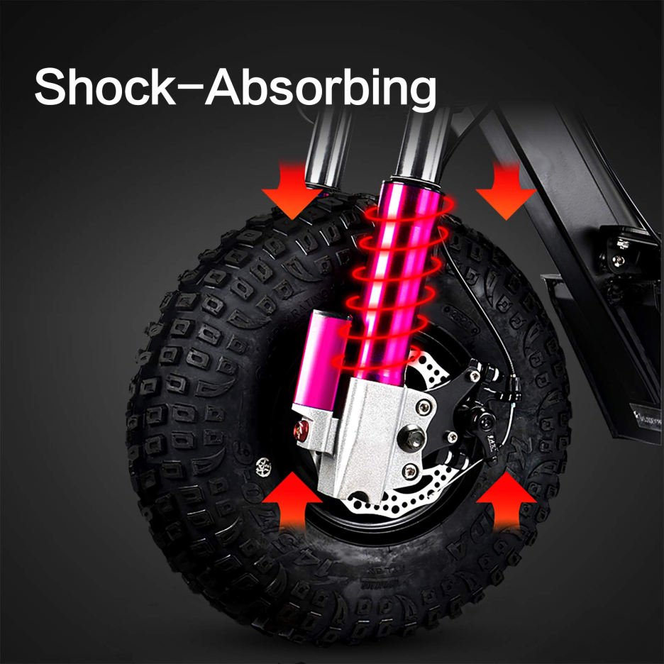Foldable 2500W Motor Adults Off Road Scooters - 48V20Ah Lithium Ion genannt