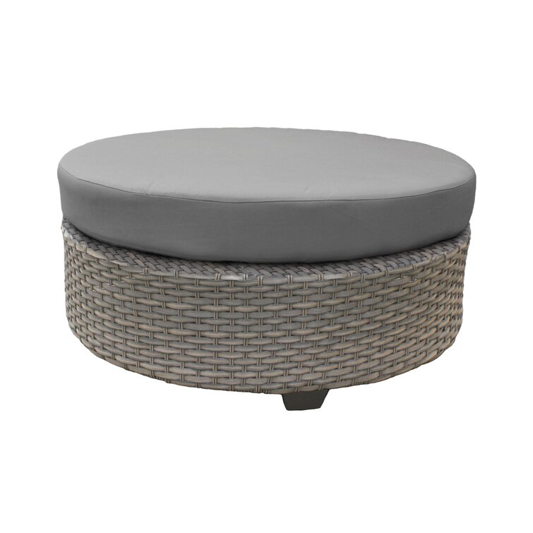 【Home&Garden】Merlyn High-Density Polyethylene (HDPE) Wicker 10 - Person Seating Group with Cushions