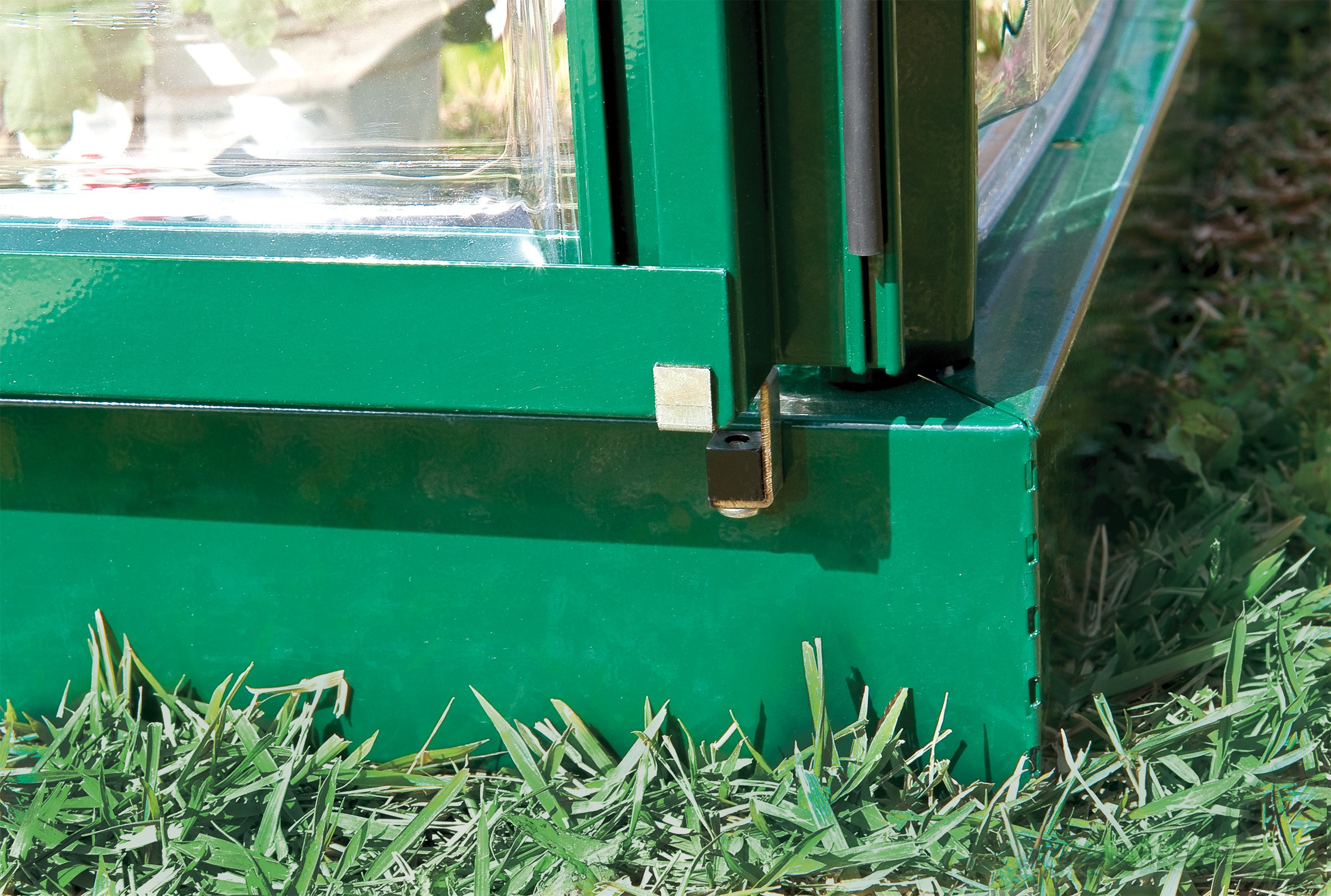 【Home&Garden】Canopia Hybrid 6' x 8' Greenhouse - Forest Green