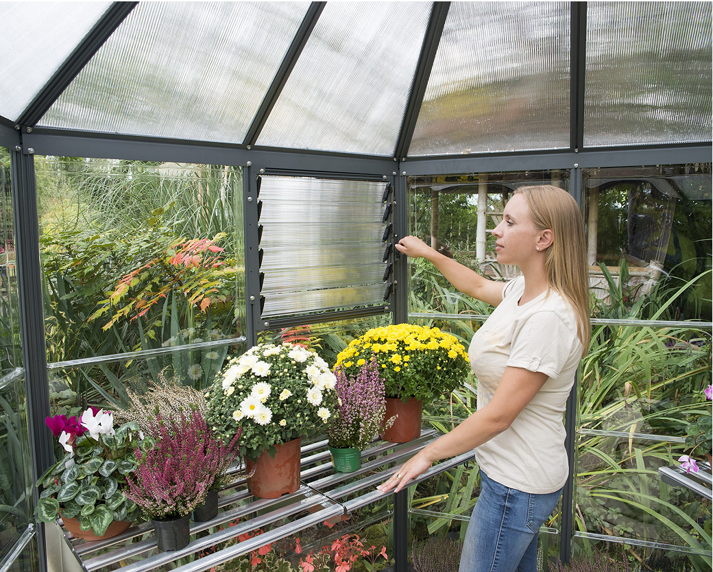 【Home&Garden】Canopia Oasis Greenhous - 7' x 8' x 9' - Gray