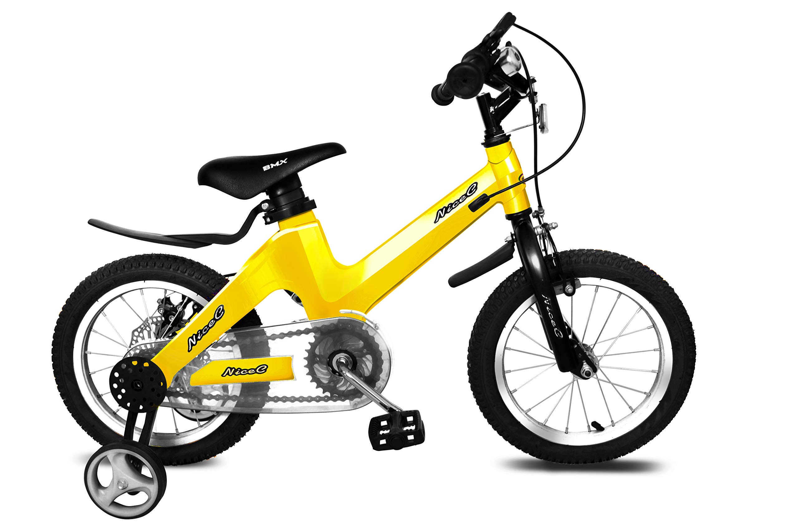 【Sports&Outdoors】Training Wheel Bike, Kids Bike Boys Girls, BMX Mountain with Dual Disc Brake 12-14-16-18 inch