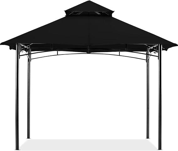 MASTERCANOPY Outdoor garden pavilion for terraces with stabilized steel farm