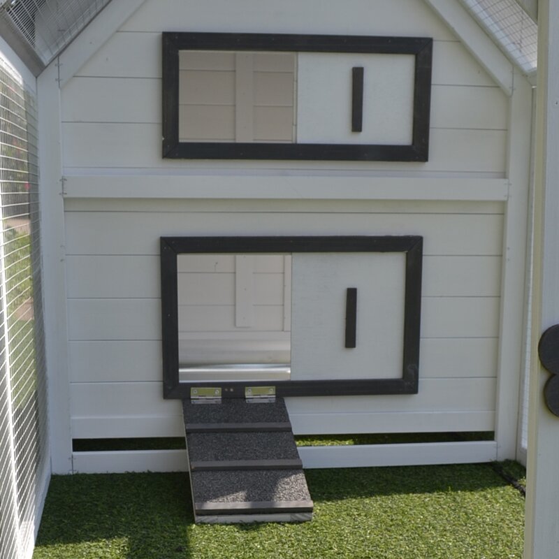 【Pet】Camas Chicken Coop with Chicken Run For Up To 3 Chickens