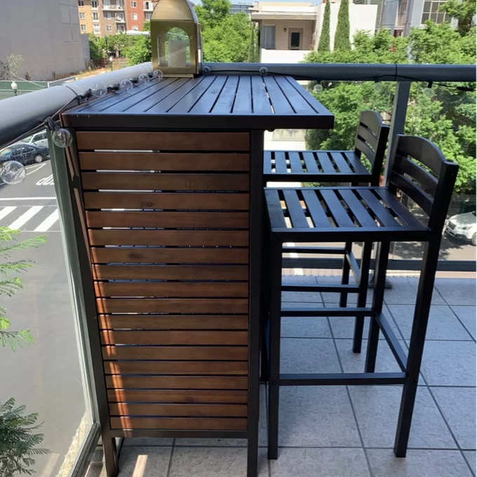 【Home&Garden】Libnah 3 Piece Bar Set