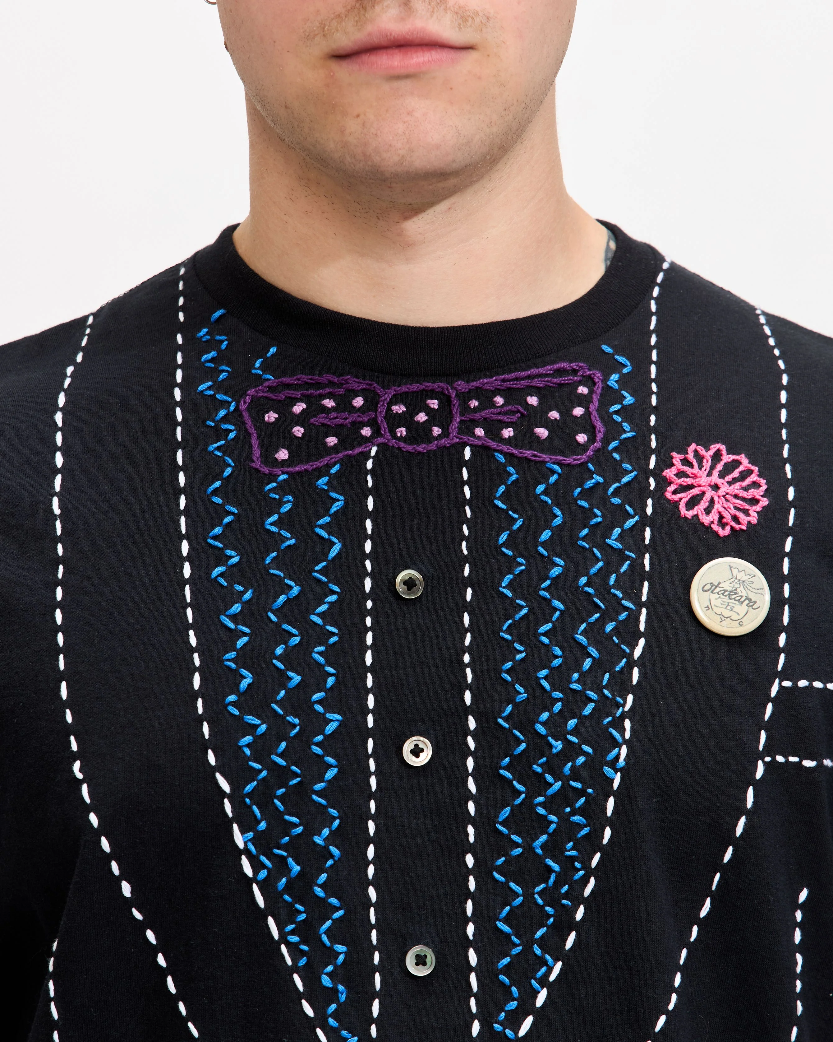 Fancy Tuxedo Jacket in Black