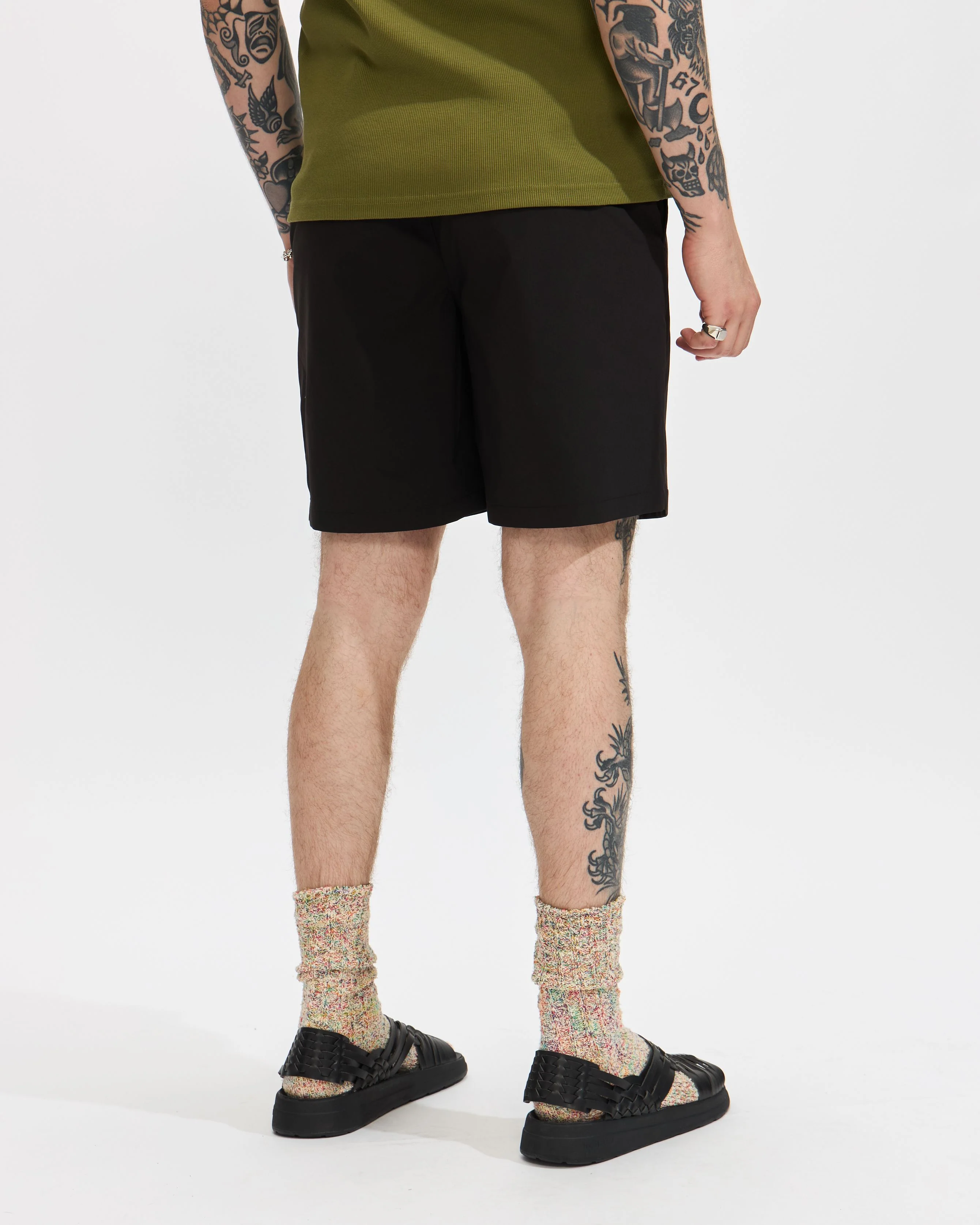 Ross Short in Black