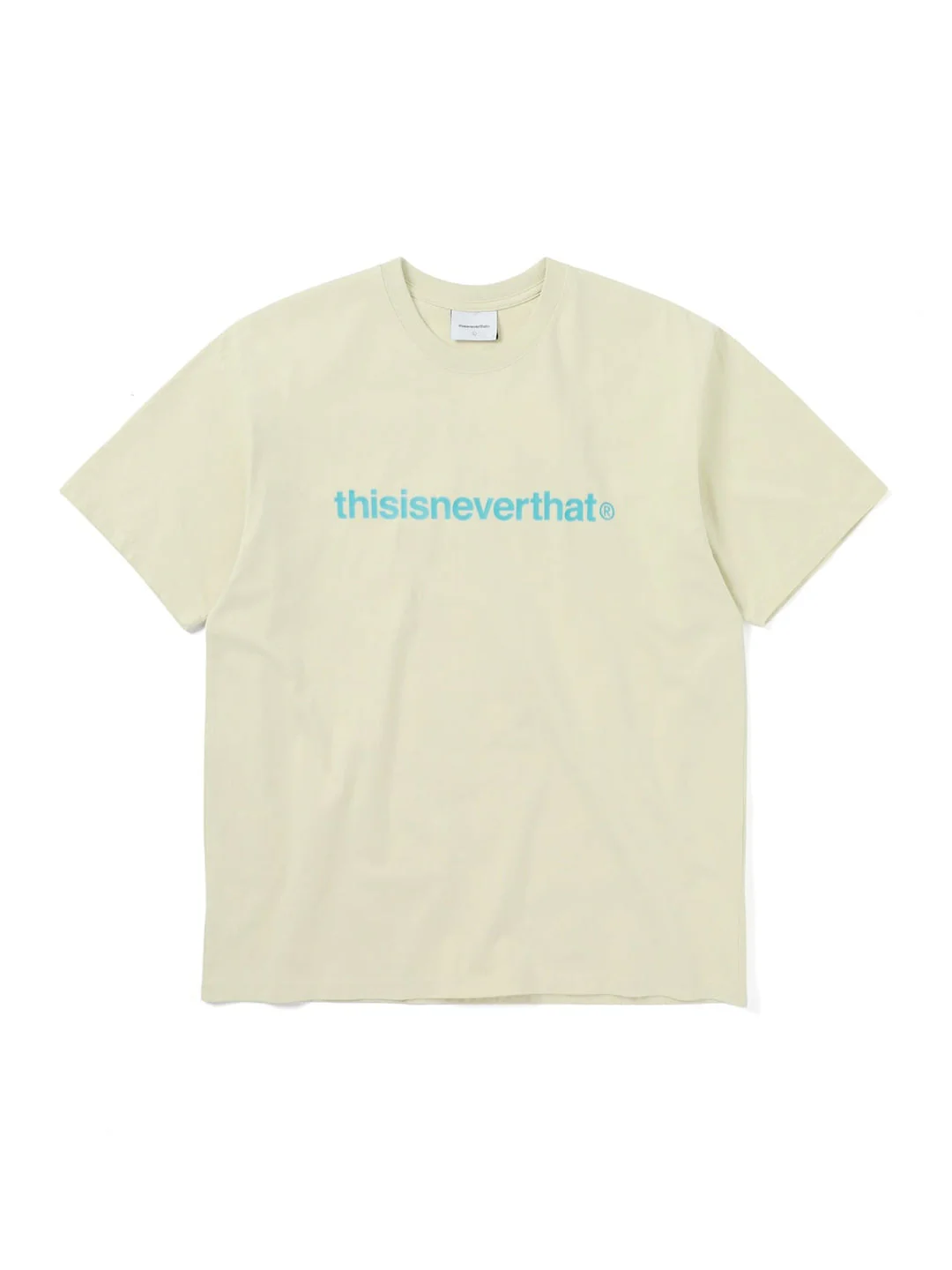 T-Logo Tee in Pale Lime
