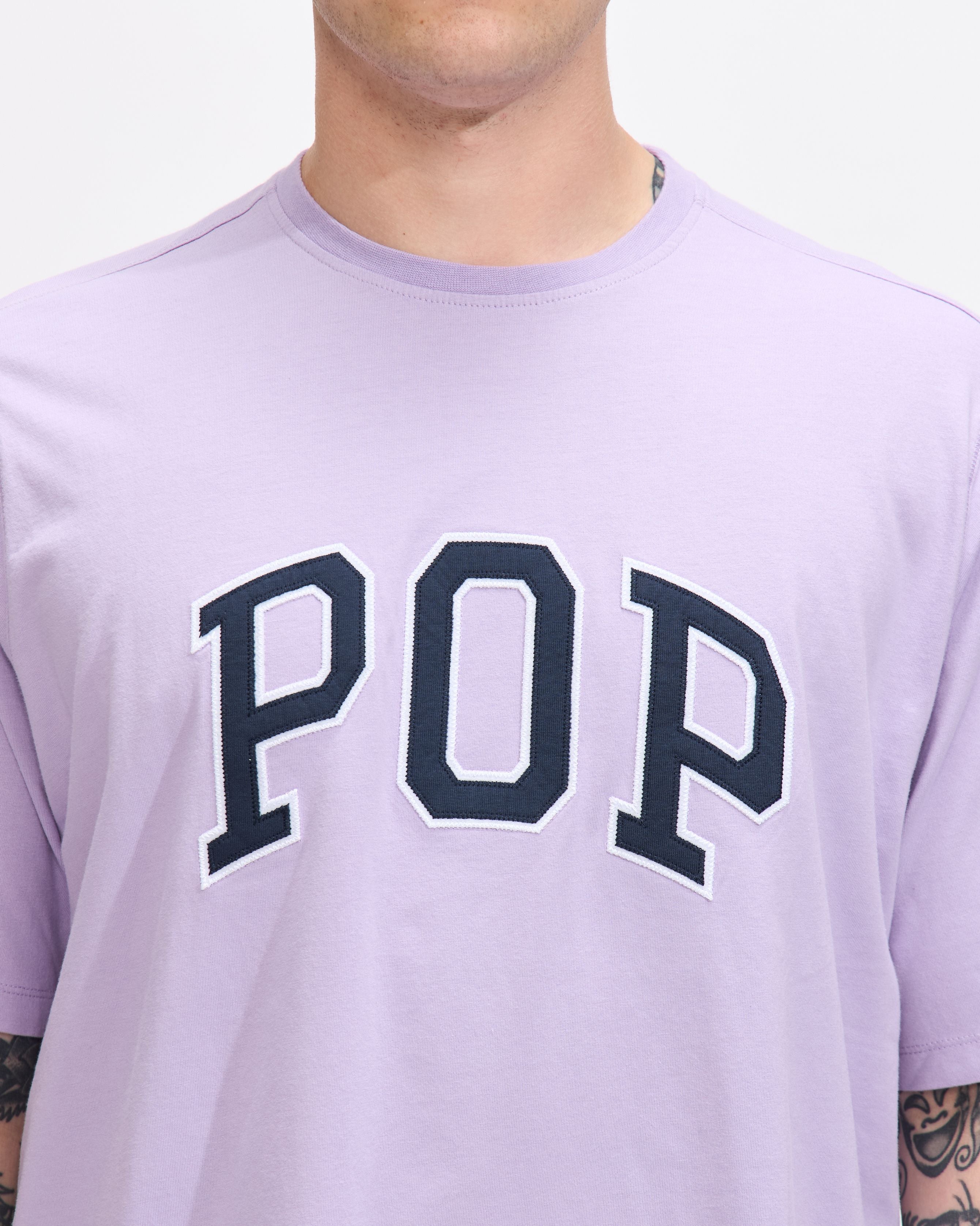 Arch Logo T-Shirt in Viola