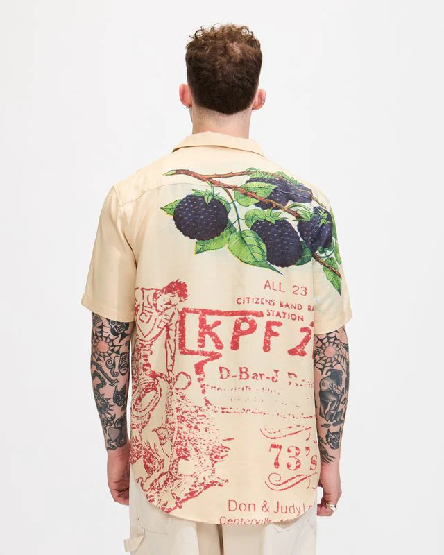 Loyalty Camp Shirt in Ivory