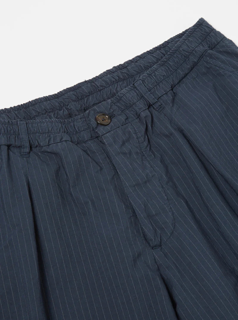 Oxford Pant in Navy Nearly Pinstripe