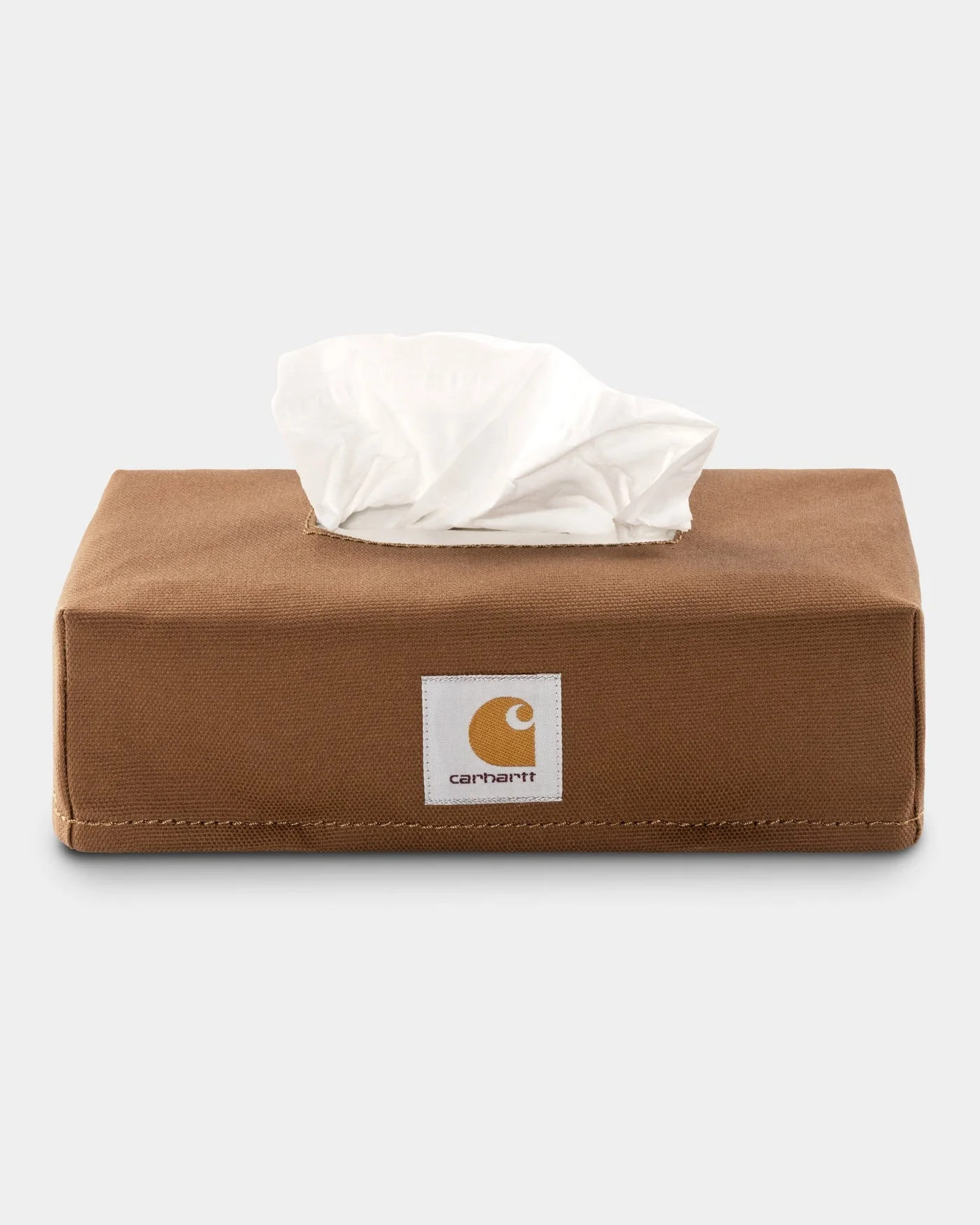 Tissue Box Cover in Hamilton Brown