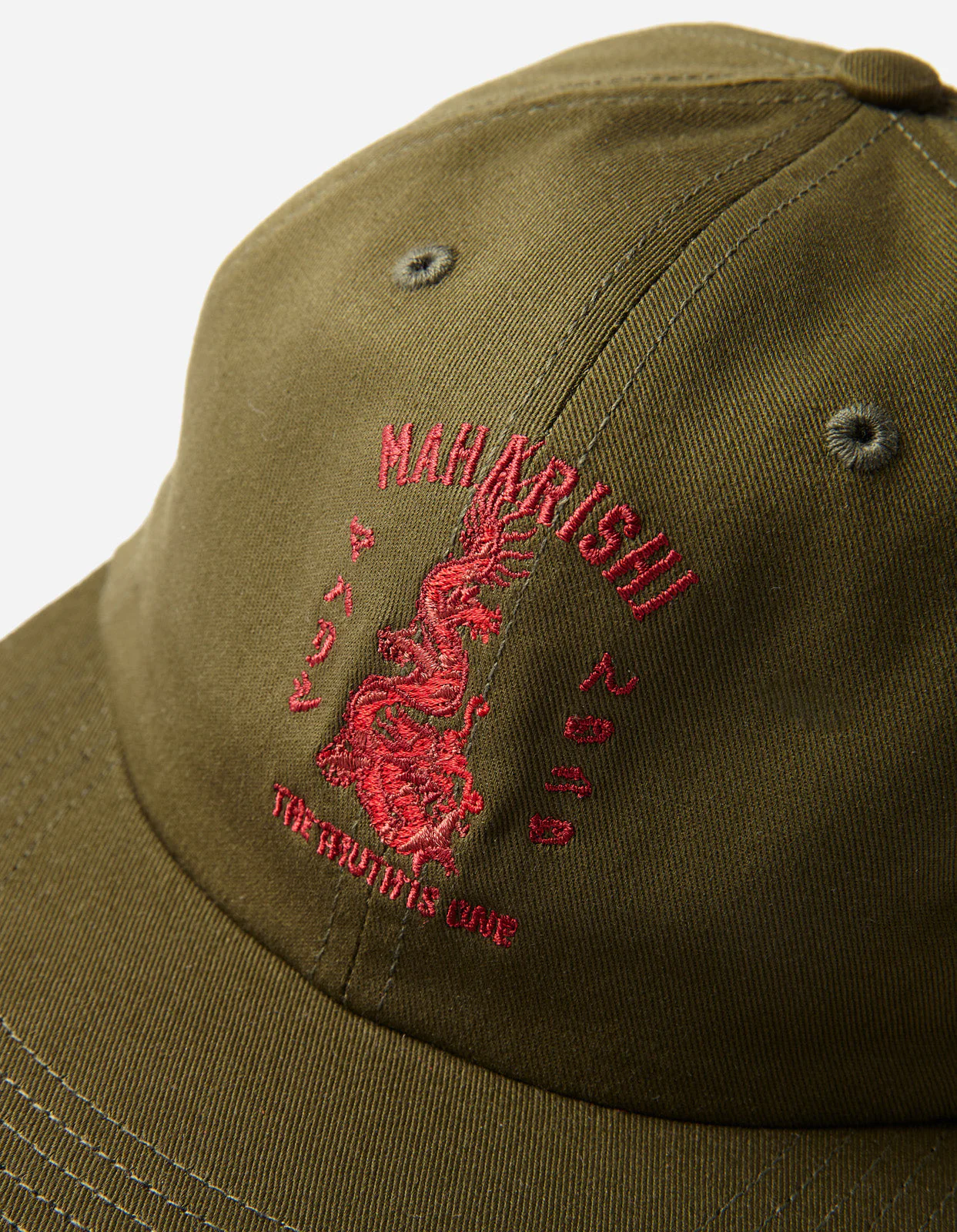 1276 Dragon Anniversary Cap in Olive