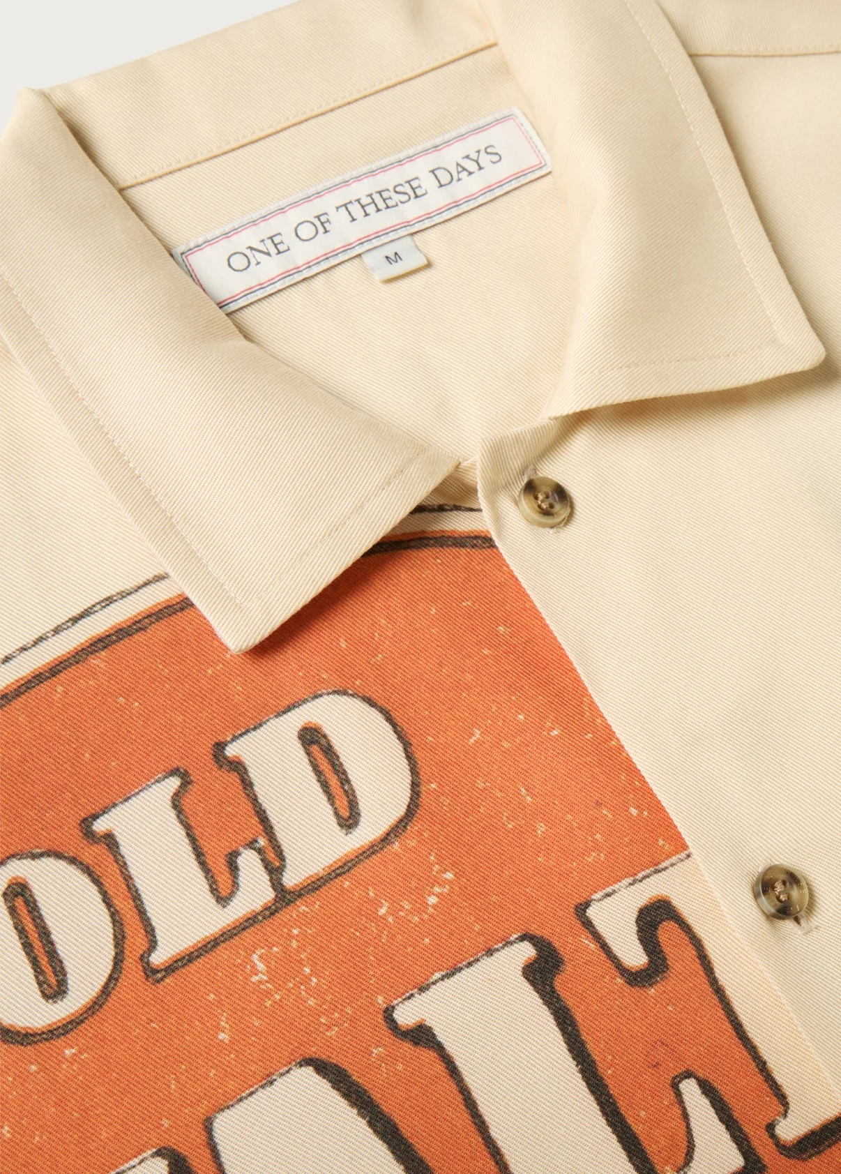 Loyalty Camp Shirt in Ivory